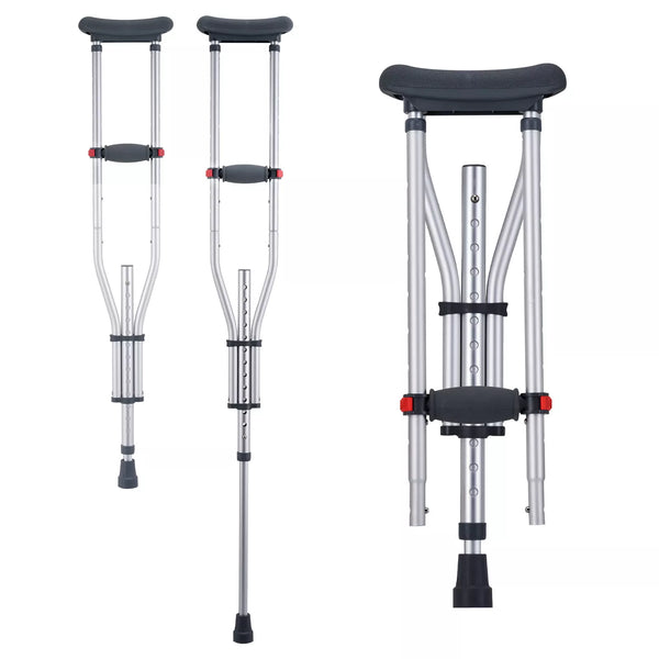 Underarm Crutches 13-Level Adjustable