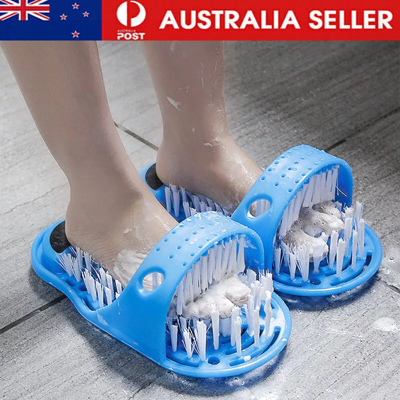 Bath Foot Cleaner Feet Scrubber Exfoliating Cleaning Brush Washer Shower Shoe