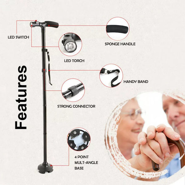 LED Cane Walking Stick