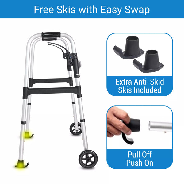 Walking Frame with wheels