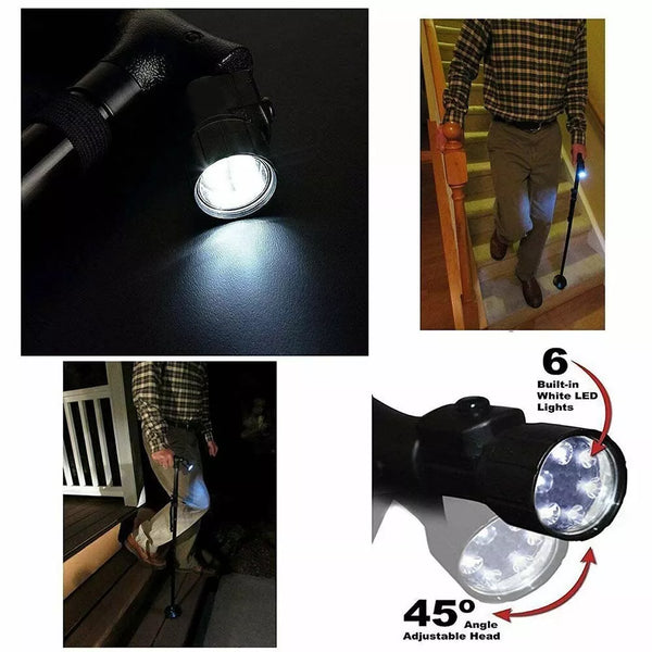 LED Cane Walking Stick