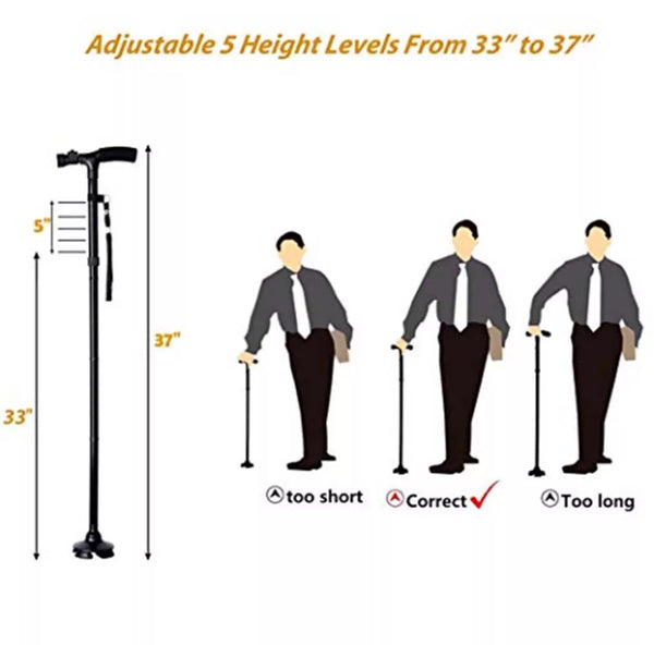 LED Cane Walking Stick