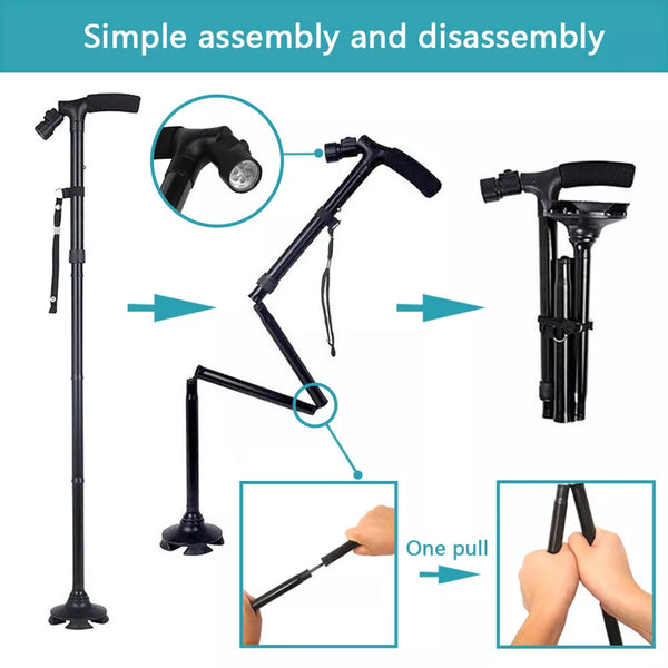 LED Cane Walking Stick