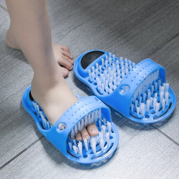 Bath Foot Cleaner Feet Scrubber Exfoliating Cleaning Brush Washer Shower Shoe