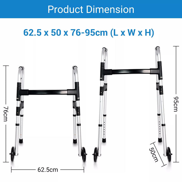 Walking Frame with wheels