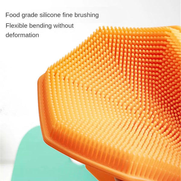 Silicone Body Scrubber Aid