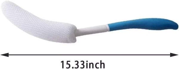 Long Anti-Slip Curved Handle Bath Brush