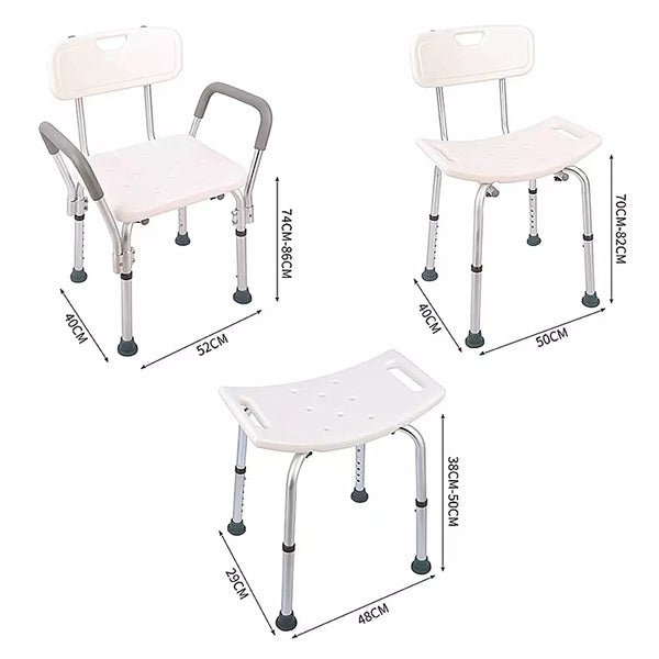 Assistive Adjustable Shower Chair / Seat Aid