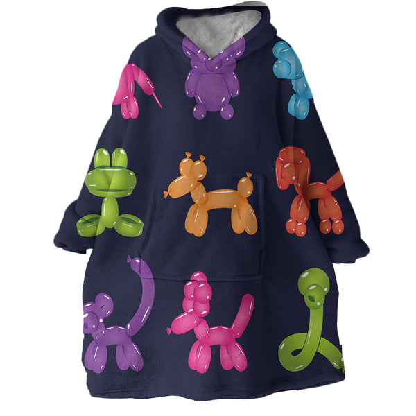 Therapeutic Blanket Hoodie - Balloon Dog (Made to Order)