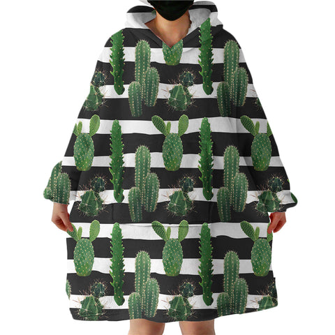 Therapeutic Blanket Hoodie - Cactus (Made to Order)