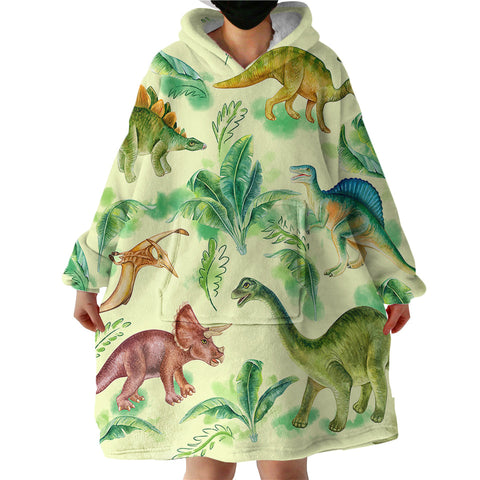 Therapeutic Blanket Hoodie - Dinosaur (Made to Order)