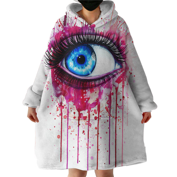 Therapeutic Blanket Hoodie - Eye (Made to Order)