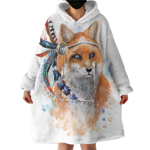 Therapeutic Blanket Hoodie - Fox Boho (Made to Order)