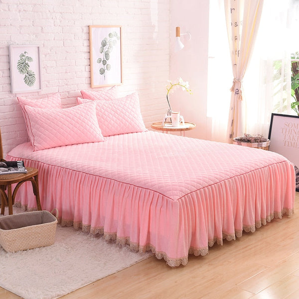 Therapeutic Velvet Fleece Quilt Cover Set - Soft Pink