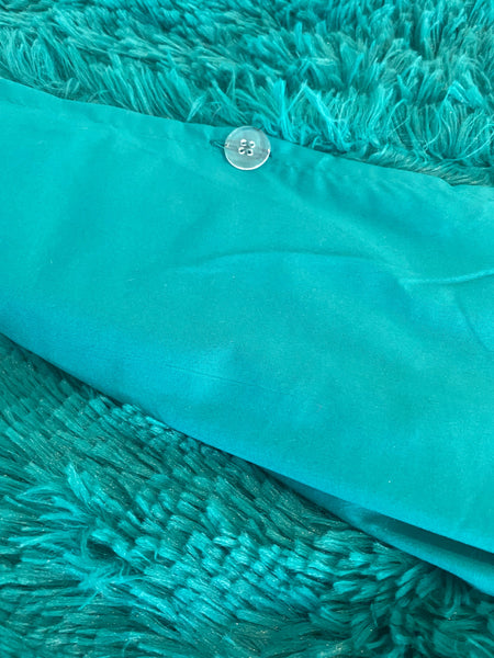 Therapeutic Fluffy Quilt Cover Set - Teal