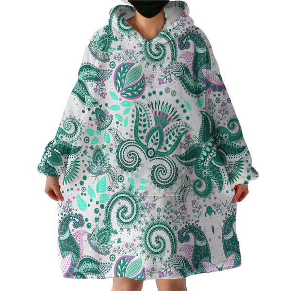 Therapeutic Blanket Hoodie - Paisley (Made to Order)