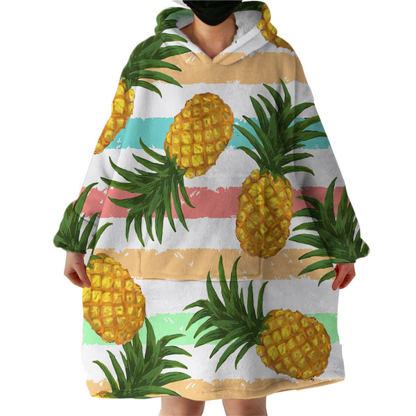 Therapeutic Blanket Hoodie - Pineapple (Made to Order)