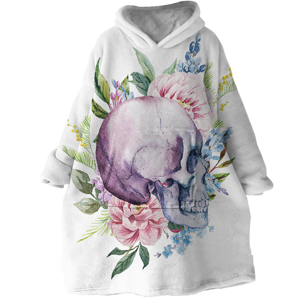 Therapeutic Blanket Hoodie - Skull (Made to Order)