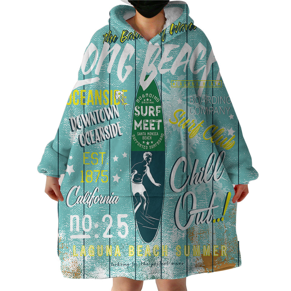 Therapeutic Blanket Hoodie - Long Beach (Made to Order)