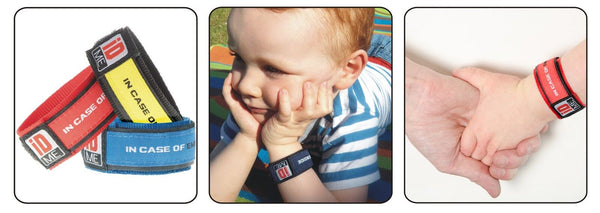 3 x Kids Safety ID Bracelet