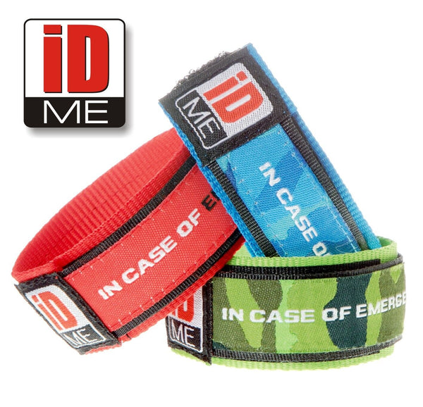 3 x Kids Safety ID Bracelet