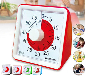 60 Minutes Visual Analog Timer Countdown Clock