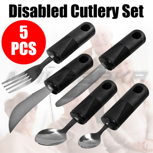 5 Pcs Assistive Cutlery Set