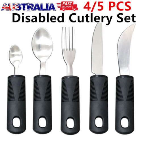 5 Pcs Assistive Cutlery Set