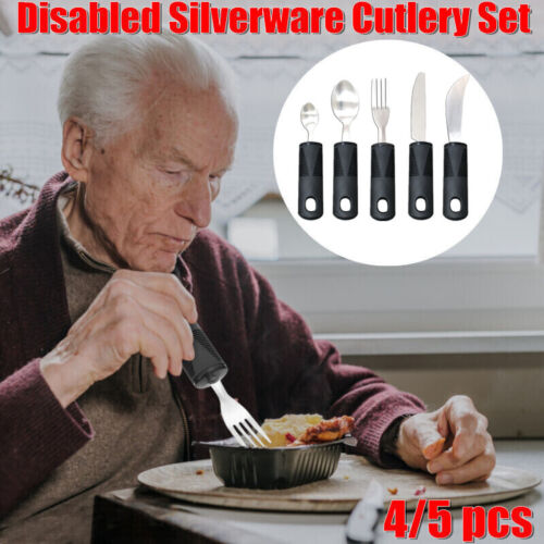 5 Pcs Assistive Cutlery Set